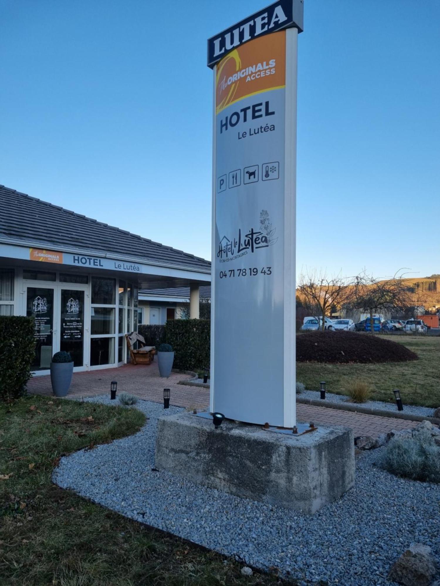 The Originals Access, Hotel Le Lutea Riom-ès-Montagne Εξωτερικό φωτογραφία